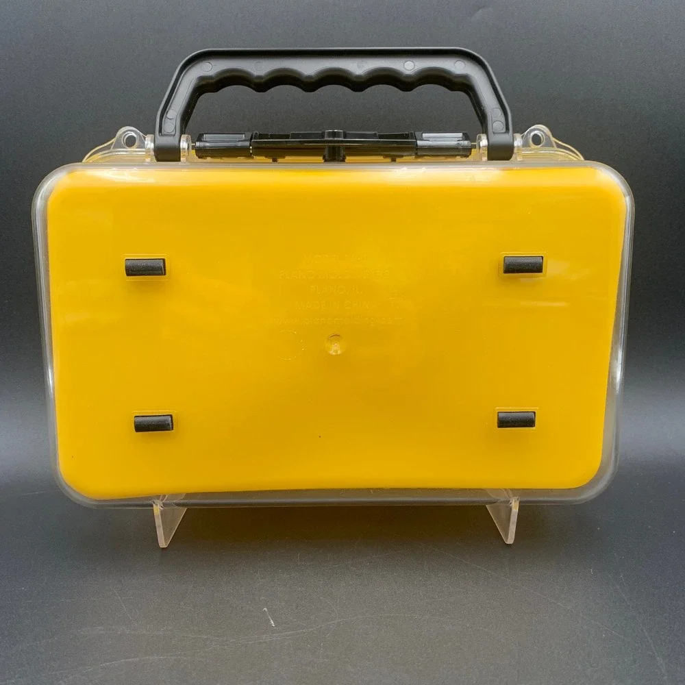 Plano Synergy Original Fishing Gear Waterproof Case PLAM1462W Yellow Clear‎